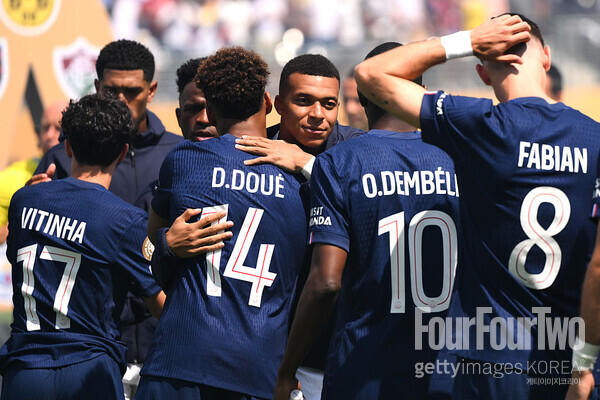 [cwc.review] '<b>이강인 환상 패스</b> 기점' PSG, 레알 마드리드 4-0 완파…첼...