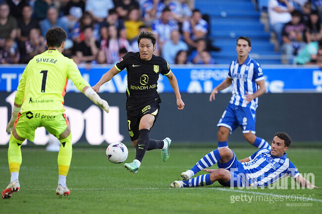 [laliga.review] '이강인 교체 출전→상대 퇴장→극장 <b>결승골</b>!' ATM, 알라...
