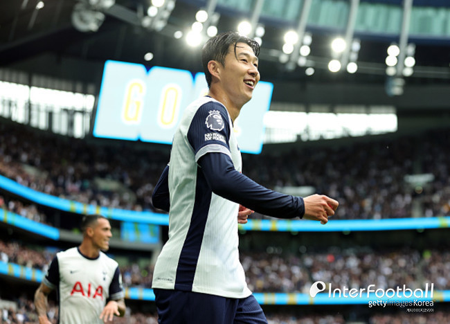 "손흥민이 득점 1위 홀란드보다 뛰어난 점" 통계매체가 밝힌 SON의 압박 능력...포스테코글루 의도 통했다