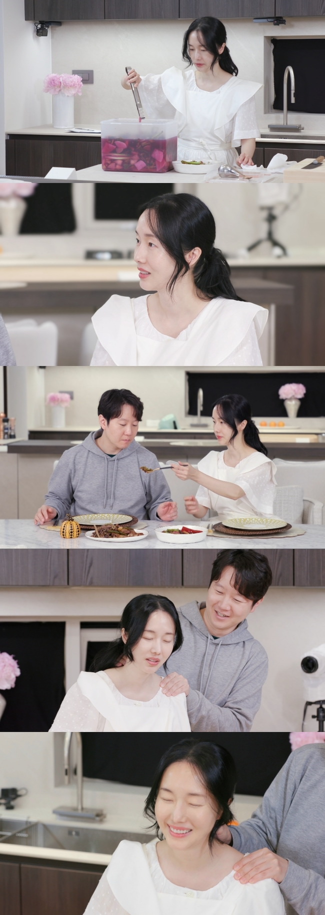 '194억 원 건물주' <b>이정현</b>, '3살 어린' <b>남편</b> 밥 떠먹이는 내조 "나도 모...