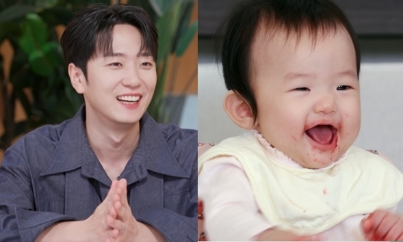 김연아 닮은 2세 기대…<b>고우림</b>, 딸 매력에 흠뻑 "너무 예뻐"