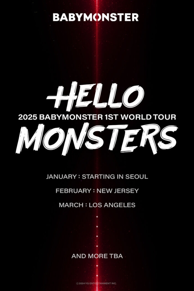 Baby Monster, World Tour 1 Year After Debut