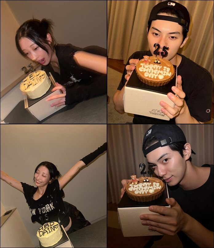 '폭군' <b>이채민</b>, 공개<b>열애</b> <b>류다인</b>과 생일 케이크 럽스타…애정전선 이상...