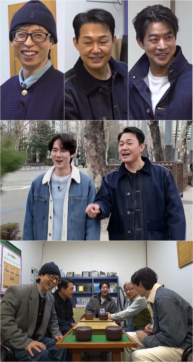 《只要有空》劉在錫攜朴星雄李相侖大叔冷笑話與彈子撞球趣味互動