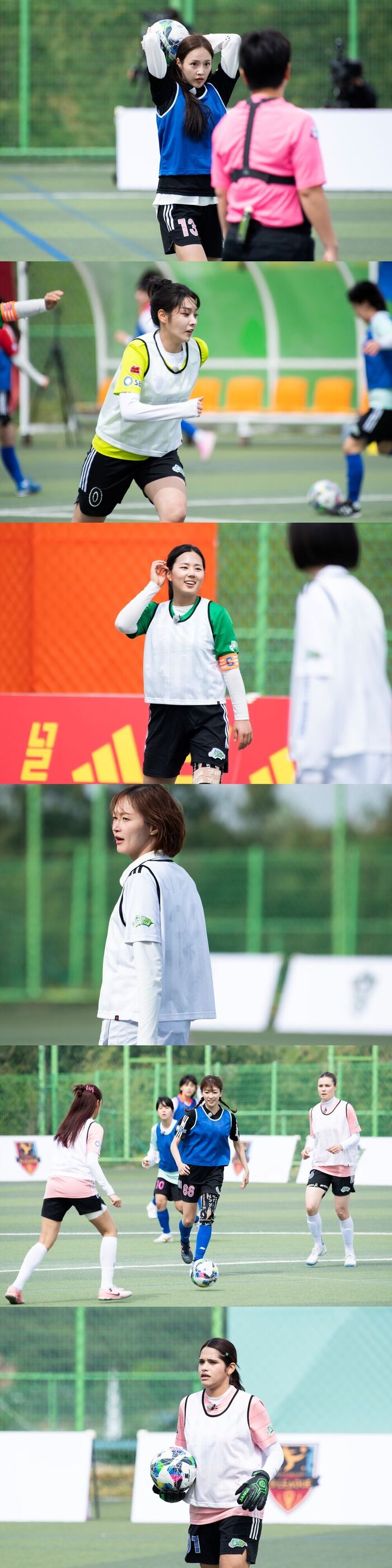 '<b>골때녀</b>' 최초 8대8 축구…체육대회 최종 승리 걸린 300점 가져갈 팀은?