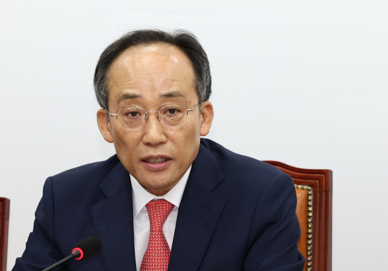 <b>추경호</b> "<b>대통령</b> 거부권 제한… 헌법 부정하는 발상"