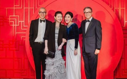 린후이징이 배우 고 서희원(쉬시위안)과 구준엽이 최근 함께 찍은 사진을 공개했다.사진은 구준엽과 서희원, 린후이징 부부 모습.(왼쭉부터)/사진=린후이징 SNS 캡처