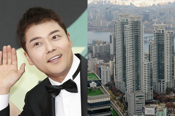 방송인 전현무가 사는 서울 강남구 삼성동‘아이파크 삼성’펜트하우스 매물(오른쪽)이 경매시장에서 역대 최고가에 낙찰됐다./사진=뉴스1