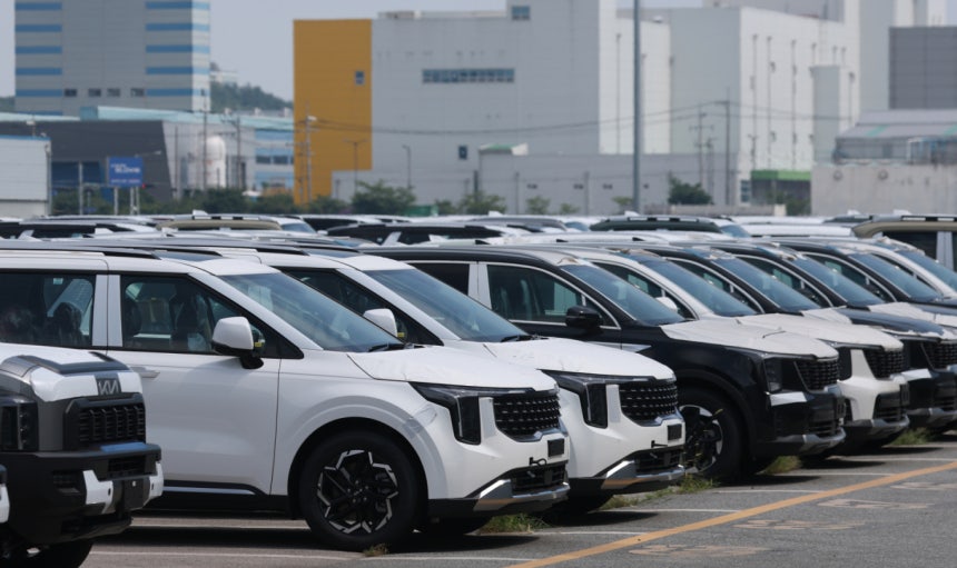 7월 국내 자동차 산업은 수출·내수·생산이 모두 증가하며 '트리플 성장'을 달성했다. /사진=뉴스1