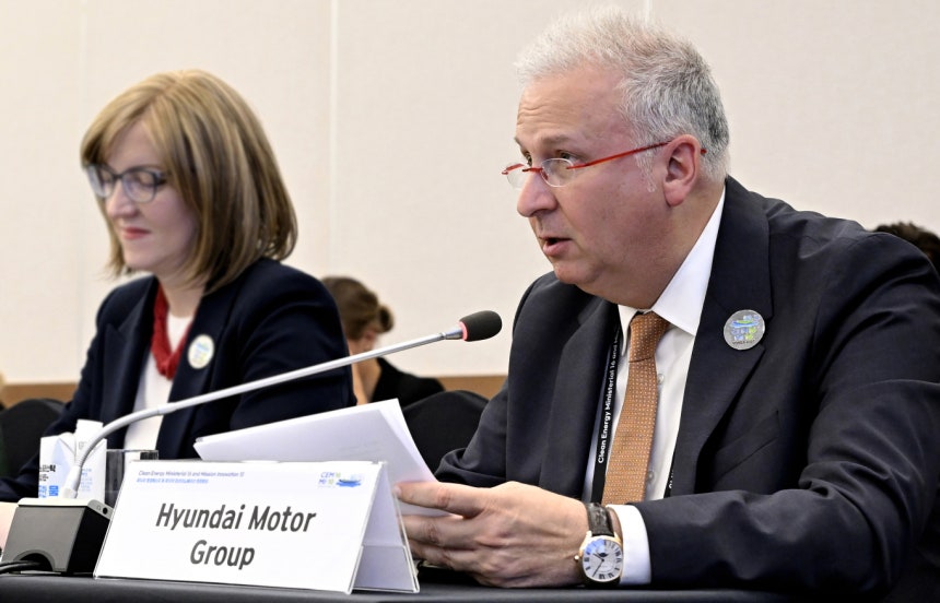 현대차그룹이 제 16차 청정에너지 장관 회의에 참가해 수소 생태계 구축 필요성을 강조했다. /사진=현대차