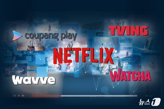 티빙·웨이브 합병이 2년째 답보 상태에 머문 가운데, 국내 OTT 산업은 제작비 인플레이션으로 경쟁력 약화 우려가 커지고 있다. /사진제공=뉴스1 김지영 디자이너