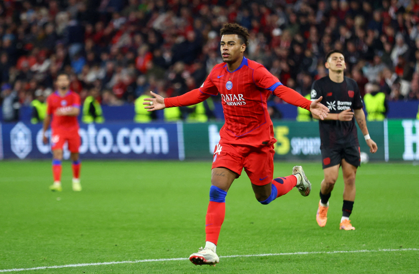 '<b>이강인</b> 교체' <b>PSG</b>, <b>레버쿠젠</b>에 7-2 완승… UCL 리그페이즈 '선두'