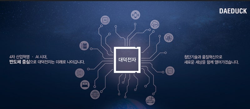 [아침밥] 하나증권 "대덕전자 목표가 25만, 중장기 성장 가시성 확보"