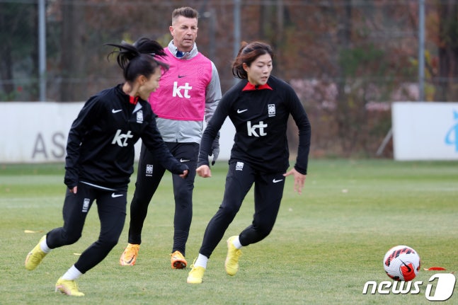 2023女子世界杯足球队在悉尼郊外的坎贝尔敦开训