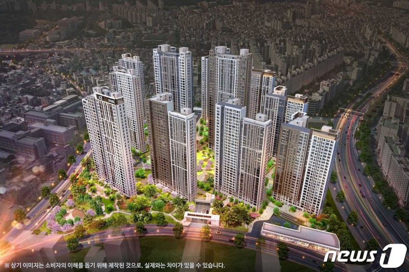 대전 탄방동 ‘<b>둔산 자이 아이파크</b>’ 청약 돌입