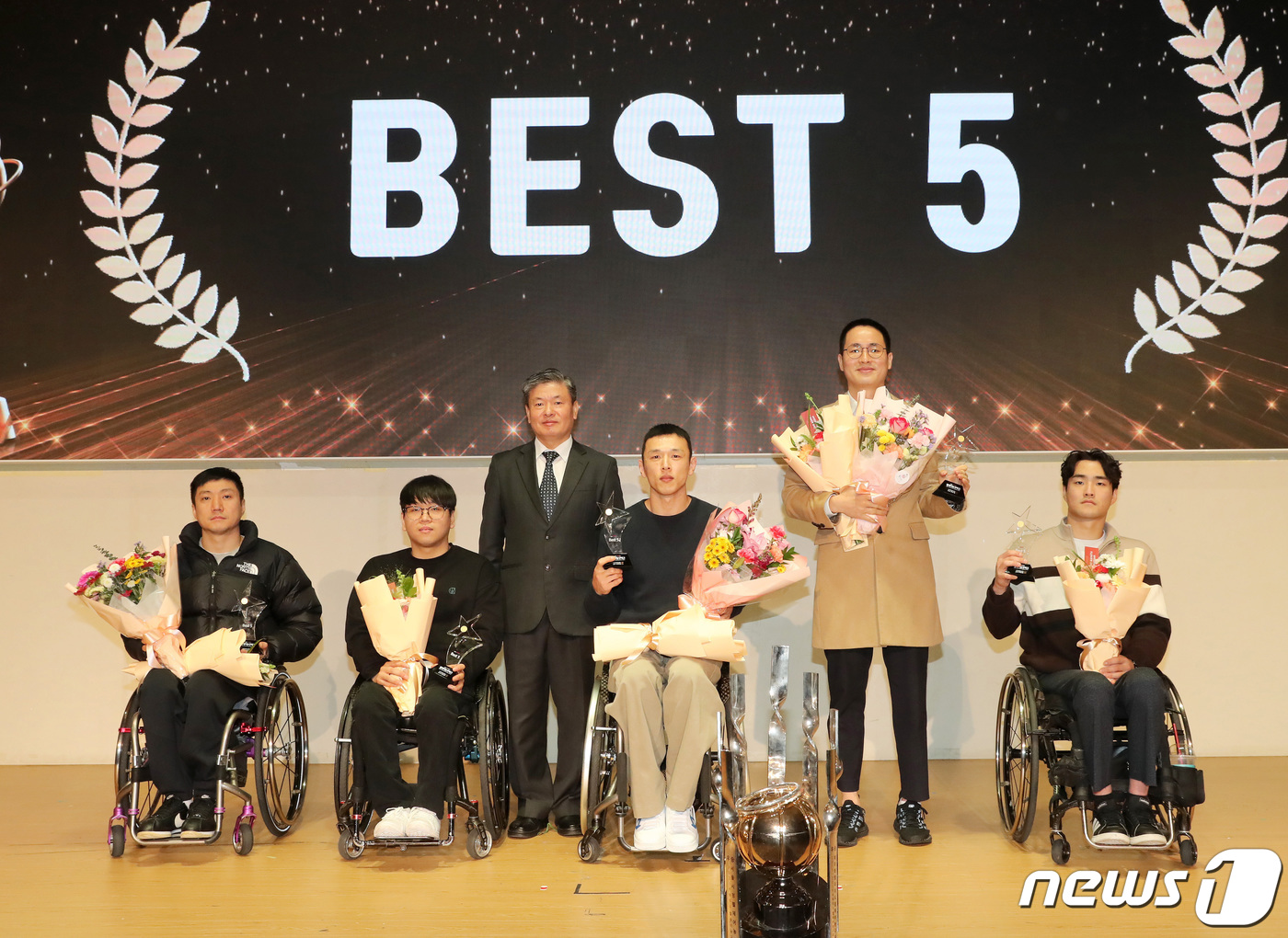 2023 KWBL <b>휠체어농구리그</b> 시상식 베스트5