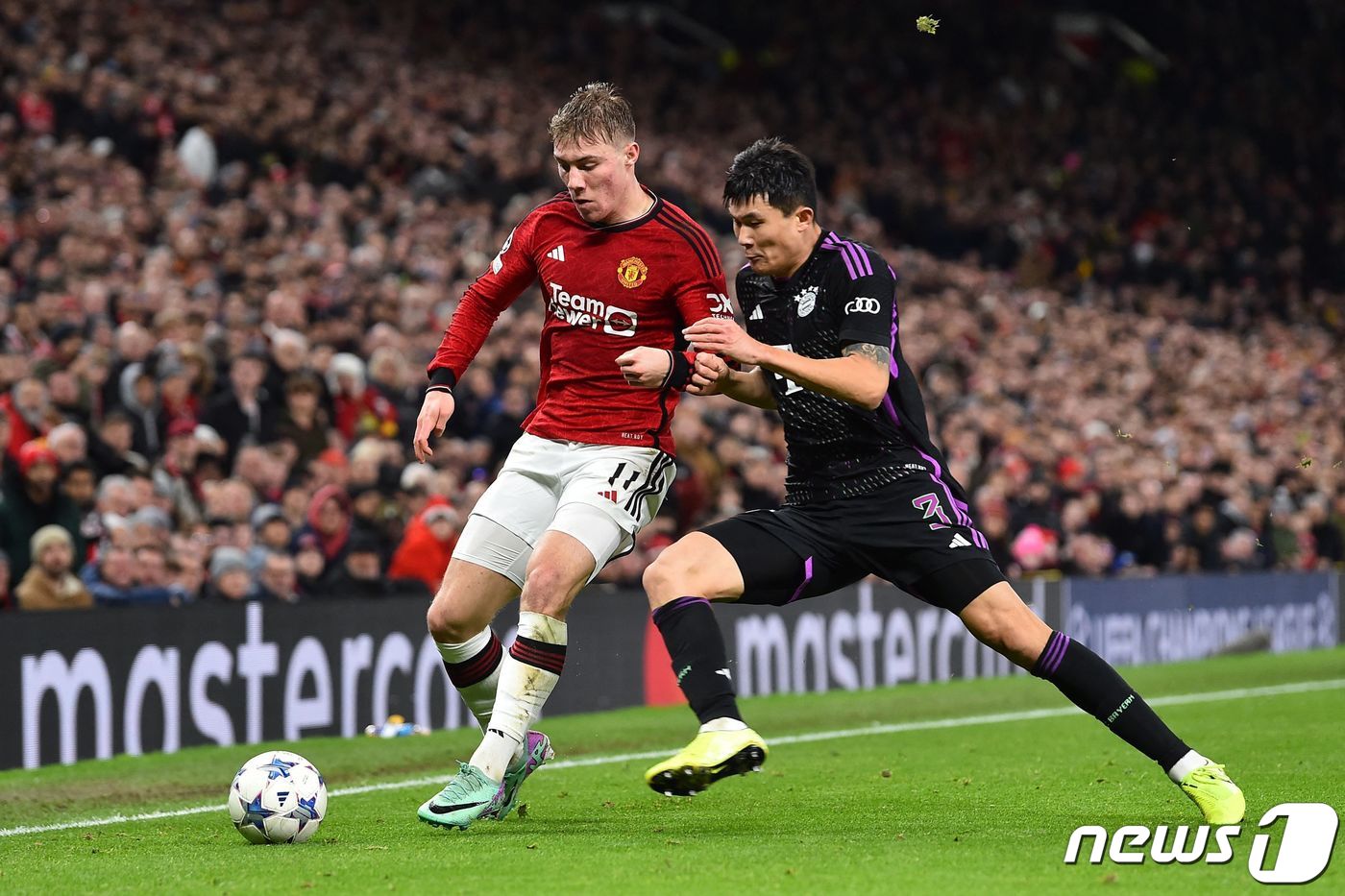 '<b>김민재</b> 풀타임' B.<b>뮌헨</b>, <b>맨유</b> 1-0 제압…UCL 조별리그 40경기 무패