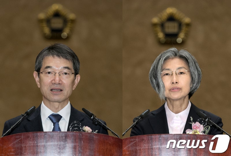 <b>안철상</b>·민유숙 <b>대법관</b> 퇴임…"사법권 독립 유념" "사회적 약자 보호"