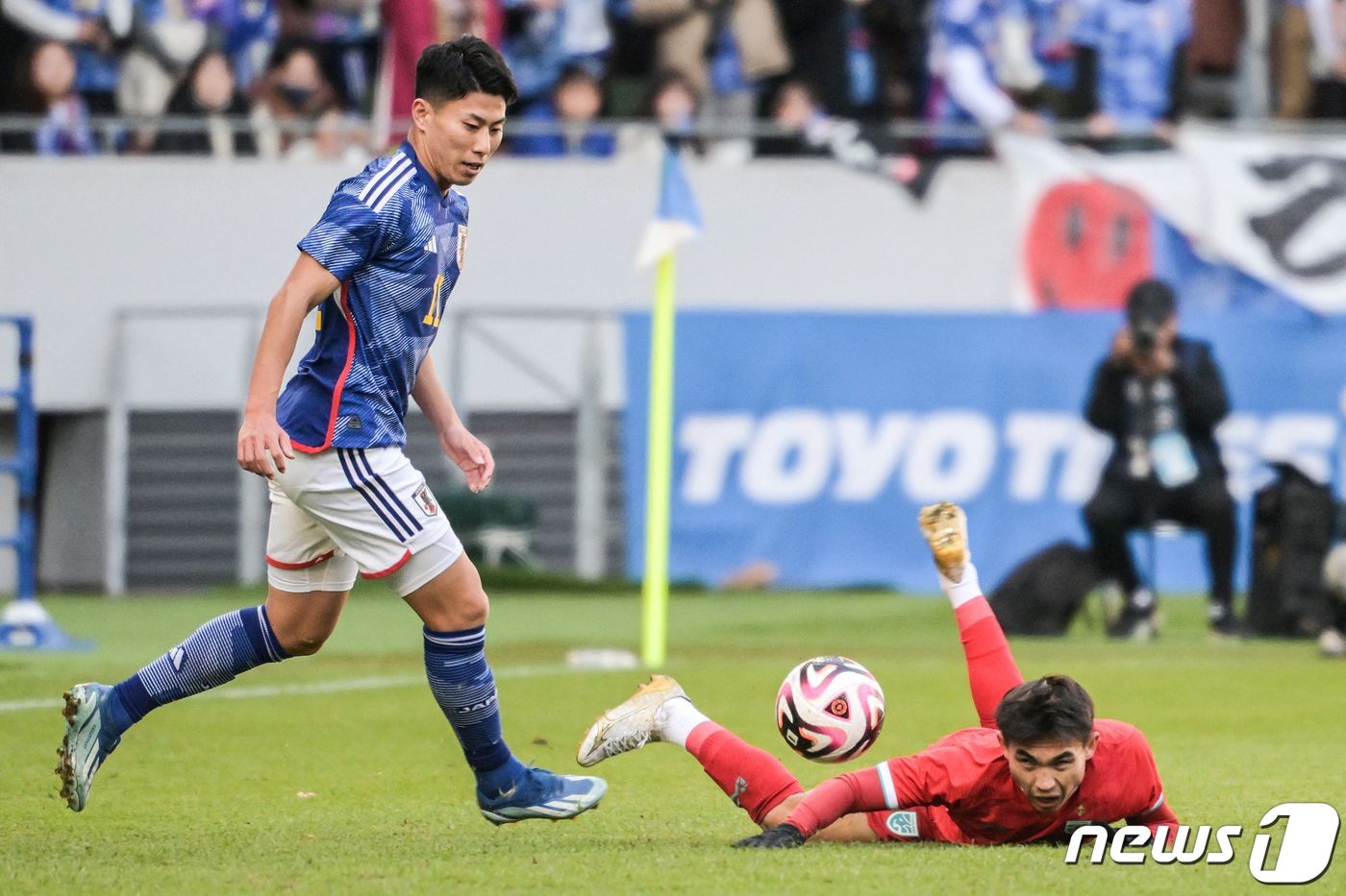 <b>일본</b>, <b>아시안컵</b> 최종 모의고사서 태국 5-0 완파…A매치 9연승