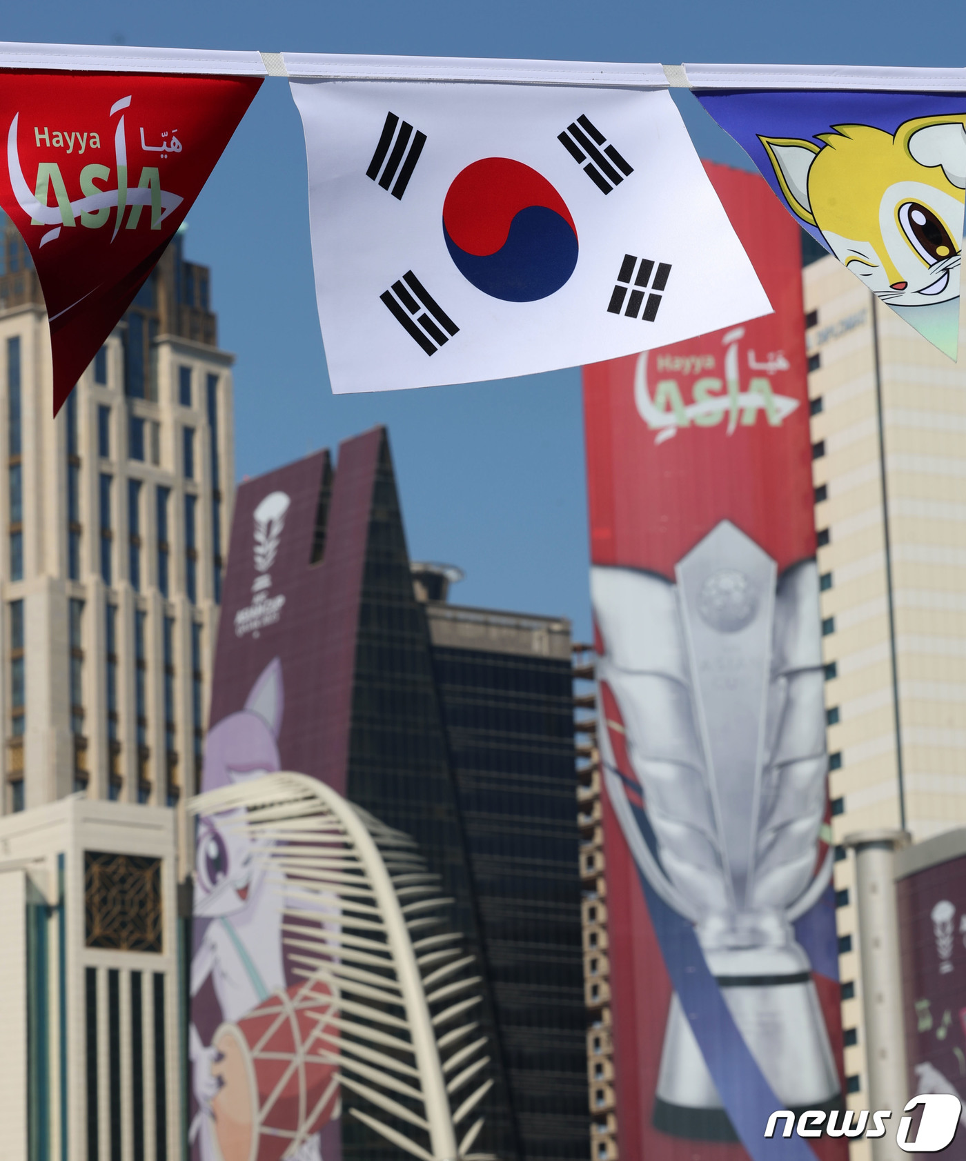 64년 만의 <b>아시안컵 정상</b> 노리는 대한민국 축구대표팀