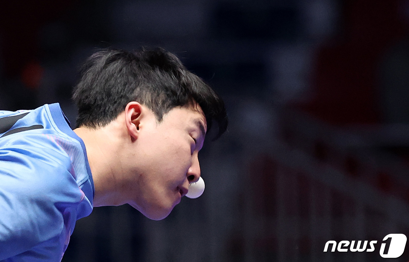 <b>임종훈</b> '고도의 <b>집중</b>'