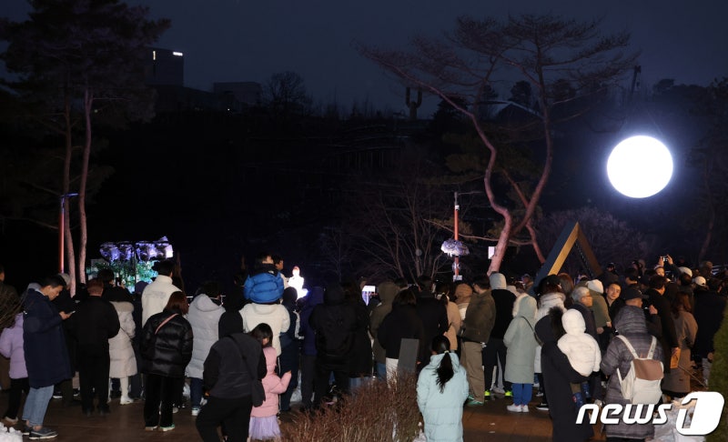 애기봉, 정월대보름 <b>달빛 라이트쇼</b>