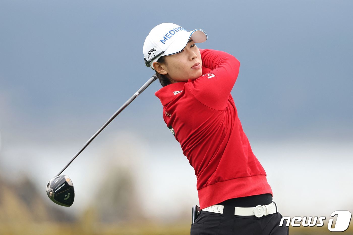 <b>안나린</b>, LPGA 첫승 도전…블루 베이 둘째날 공동 <b>선두</b> 도약