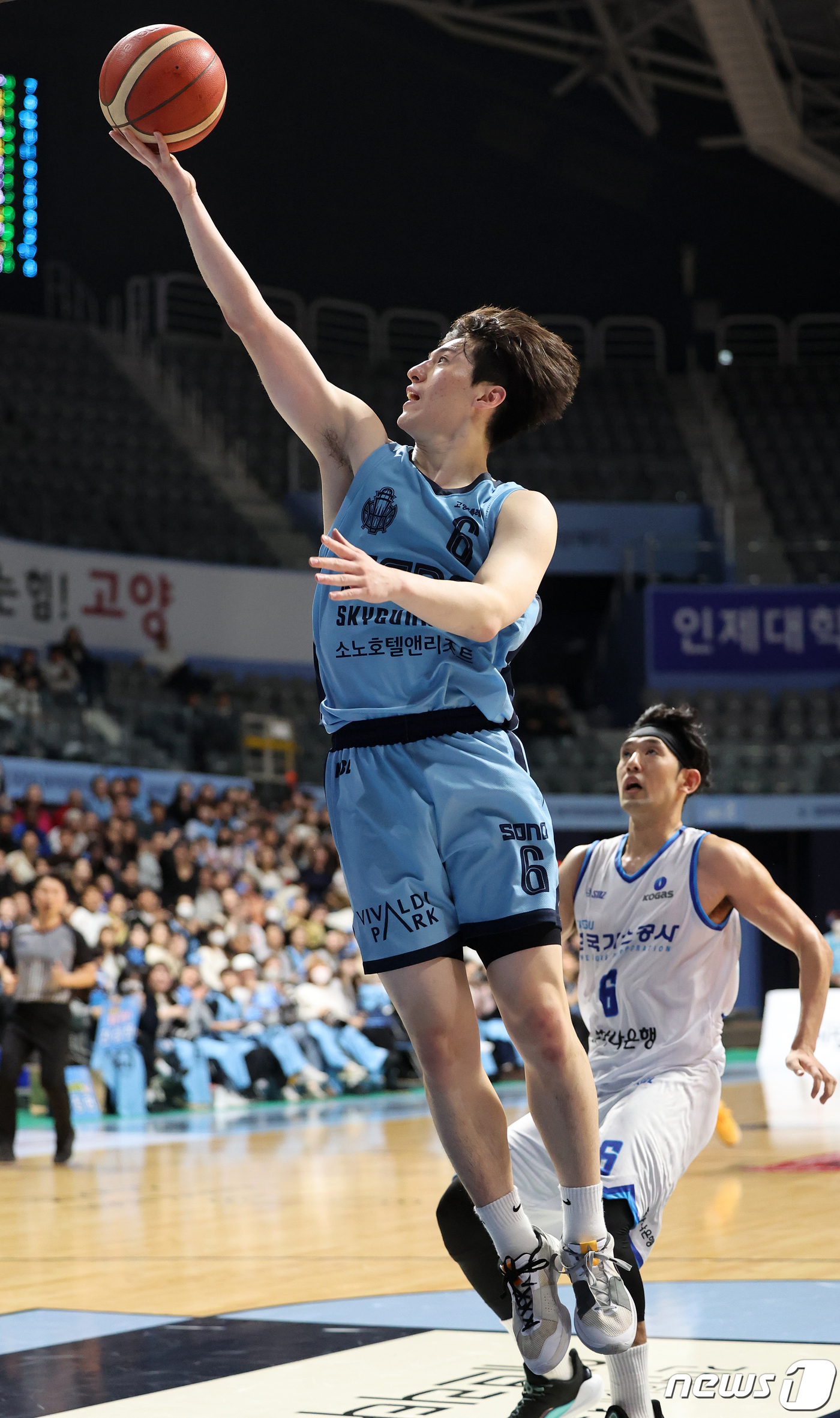 <b>프로농구 소노 이정현</b>, 데뷔 첫 라운드 MVP 선정…9경기 평균 24점
