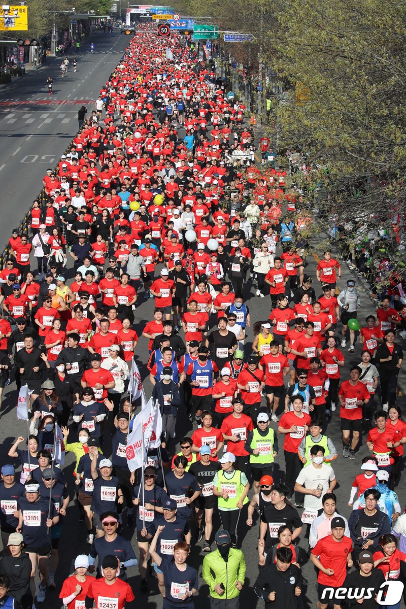 상금 4배 오른 <b>대구마라톤</b>대회 4월7일 개최…국내외 2만8천명 참가