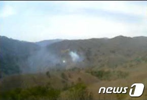 인제 DMZ 산불 3시간여 만에 <b>진화</b>…피해면적 0.5ha(종합)