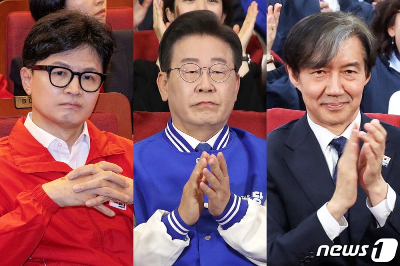 <b>민주</b> 175석 '<b>압승</b>'·국힘 108석 '완패'·조국신당 12석 '돌풍'