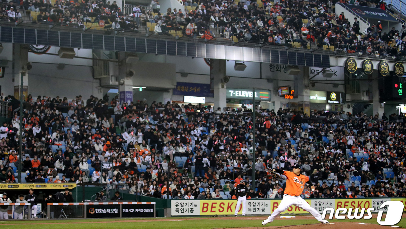 '흥행불패' <b>한화</b>, KIA전도 완판…올 시즌 홈 전 경기 매진