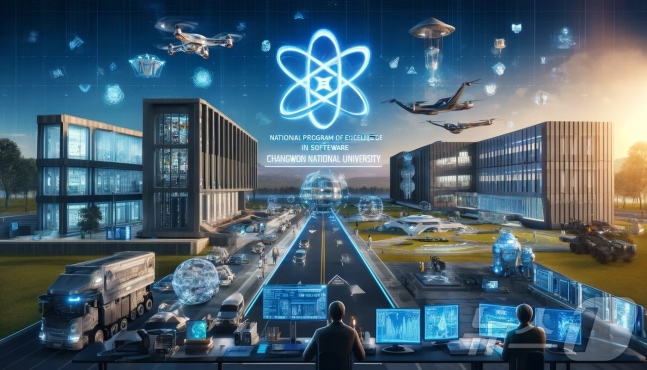 Image of the National Changwon University focused on software (provided by Changwon University)