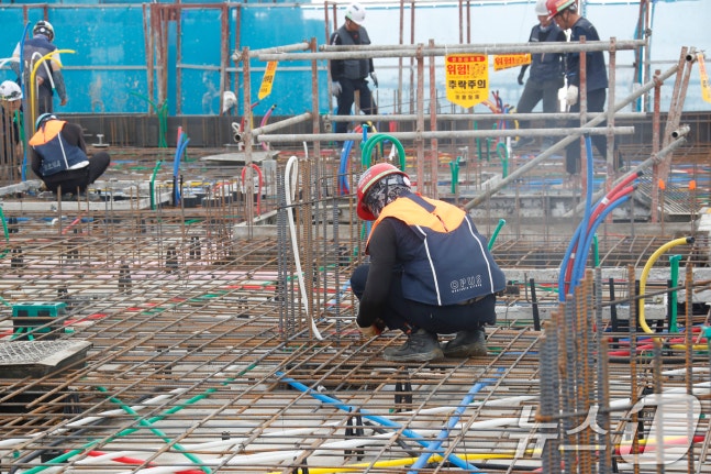 Construction site. News1 DB ⓒ News1 Reporter Kwon Hyun-jin