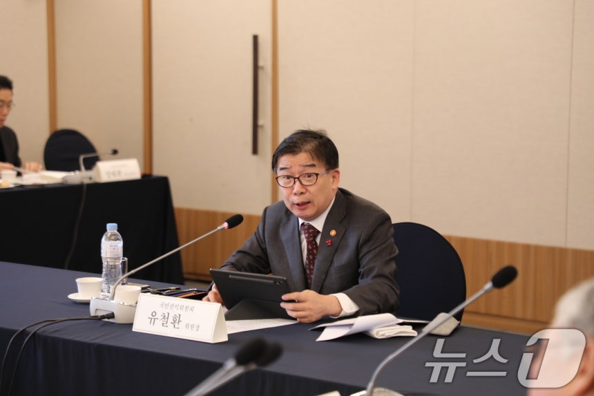 Yoo Cheol-hwan, chairman of the Anti-Corruption and Civil Rights Commission, speaks at the 2024 second half advisory meeting at the Korea Press Center on the 11th. (Provided by the Anti-Corruption and Civil Rights Commission) 2024.12.11/News1