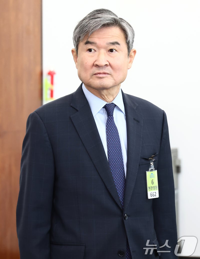 <b>정보위</b> 간담회 참석한 <b>조태용 국정원장</b>