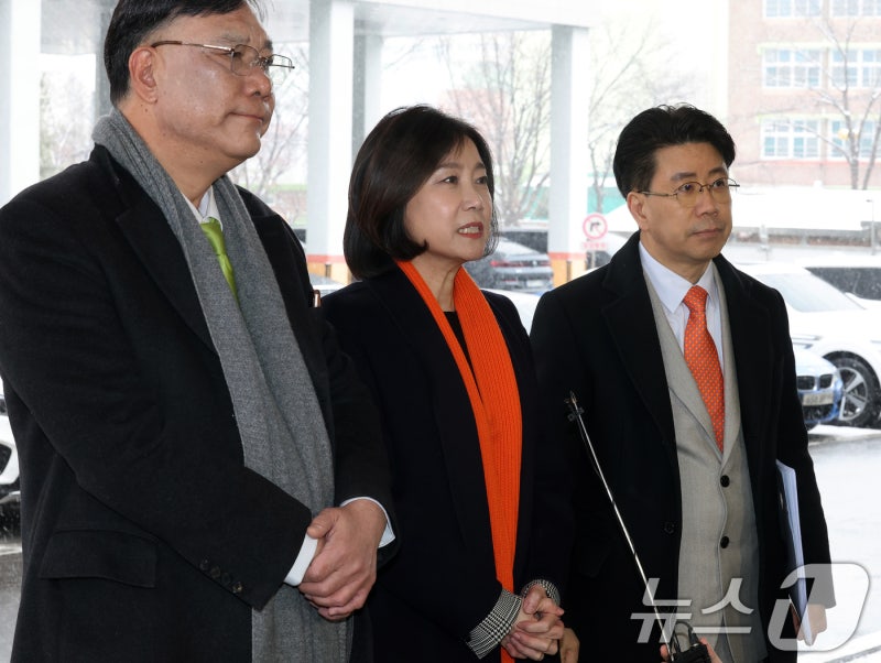 <b>가처분심문</b> 출석하는 <b>허은아 대표</b>