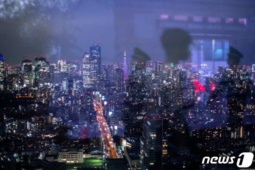 東京塔夜景,來自日本的Shibuya Sky。ⓒafp = news1ⓒ新聞1記者kang min -kyung