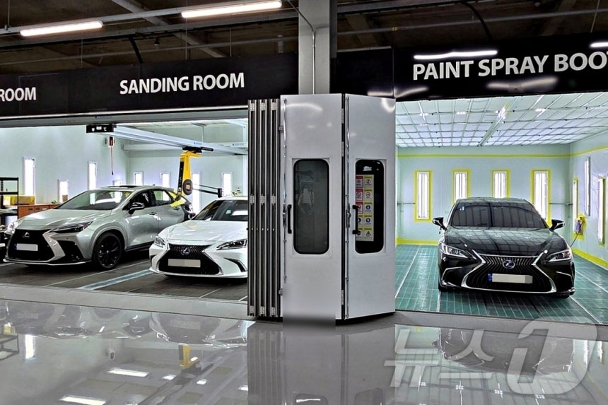 Image of the newly opened 'Toyota·Lexus Cheongna Service Center' in Gajwa-dong, Seo-gu, Incheon, provided by Toyota Motor Korea. 2025.04.07.