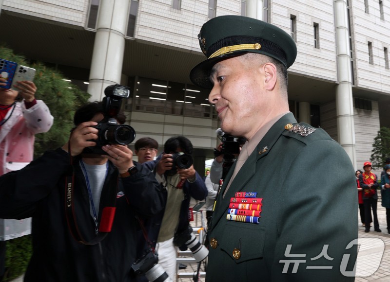 <b>박정훈 대령 항소심</b> 재판 시작