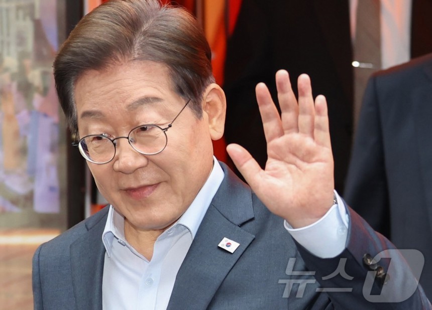 이재명 더불어민주당 대통령 후보.(공동취재) 2025.5.1/뉴스1 ⓒ News1 이재명 기자