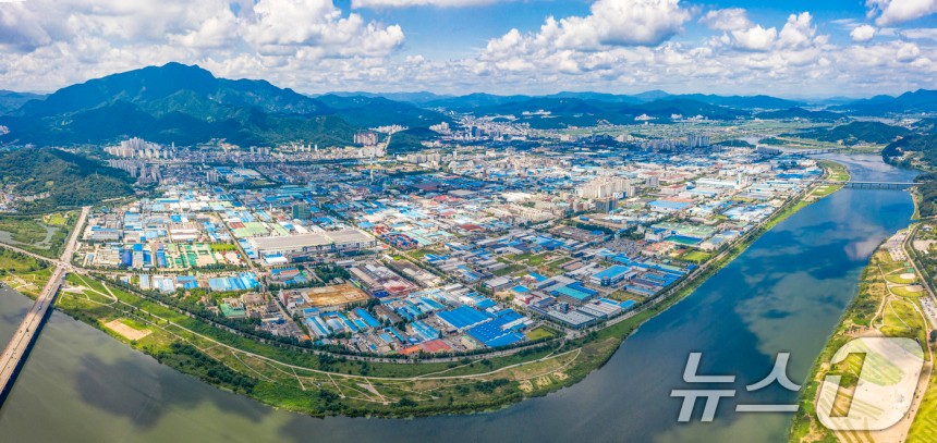 구미1국가공단 전경(구미시 제공)/뉴스1 ⓒ News1 정우용 기자