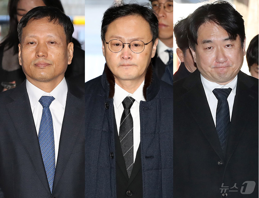 티몬·위메프(티메프)의 판매 대금 미정산 사태의 핵심 피의자인 구영배 큐텐그룹 대표(왼쪽부터),<a href=