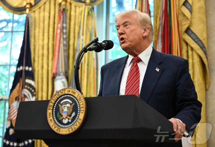 도널드 트럼프 도널드 트럼프 미국 대통령.2025.05.08 ⓒ AFP=뉴스1 ⓒ News1 우동명 기자