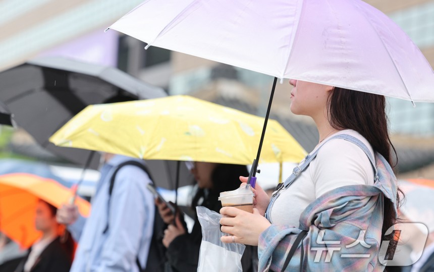 비 내리는 거리.ⓒ News1