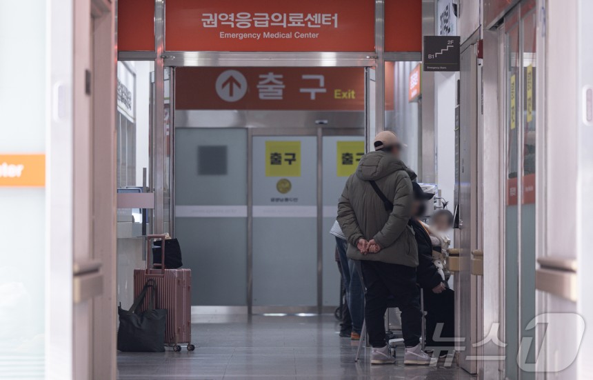 경기도의 한 대학병원 응급실의 모습.2024.12.1/뉴스1 ⓒ News1 이재명 기자