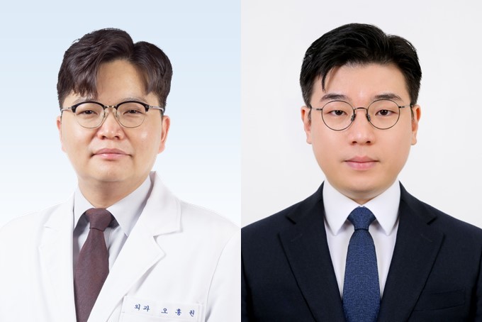 오흥권 분당서울대병원 외과 교수(왼쪽),이태균 아주대병원 교수.(분당서울대병원 제공)
