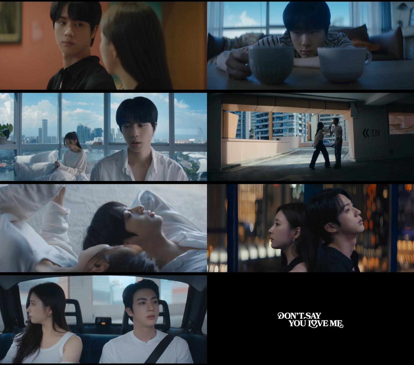 <b>방탄</b>소년단 <b>진</b>, '돈트 세이 유 러브 미' MV 공개…아련함 극대화