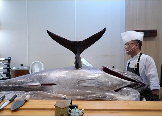 '<b>사당귀</b>' <b>안유성</b>, 1000만원 상당 166kg 생참치 해체쇼 [N컷]