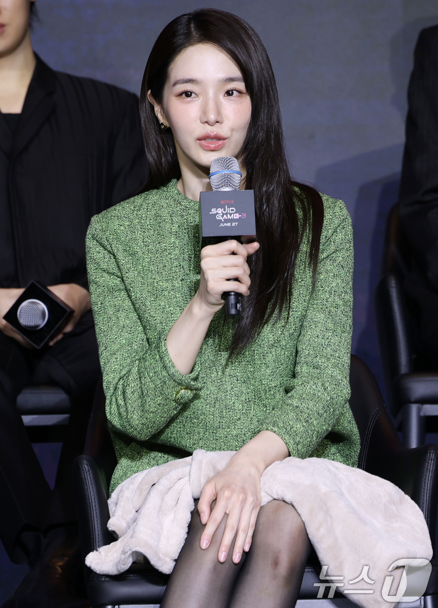 <b>스포 논란</b>에 대한 질문에 답하는 <b>박규영</b>